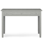 Solid wood transition style desk