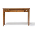 Solid wood transition style desk