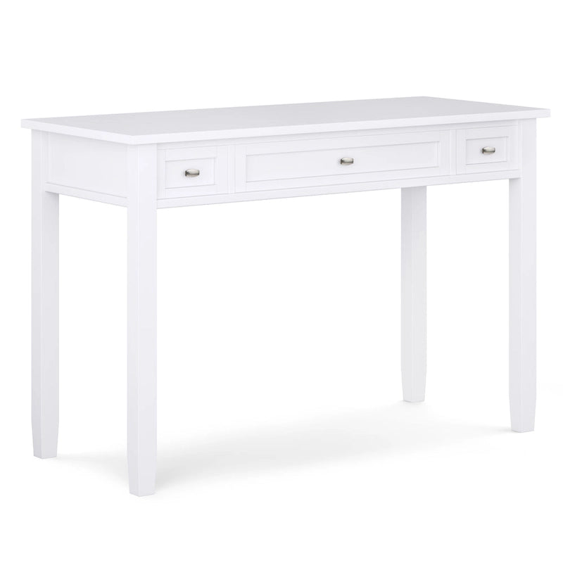 Solid wood transition style desk