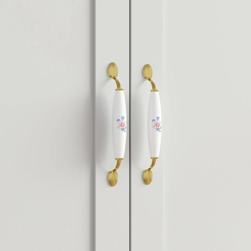 Wardrobe Armoire Shelves Hanging Rod Doors Closet Storage Cabinet