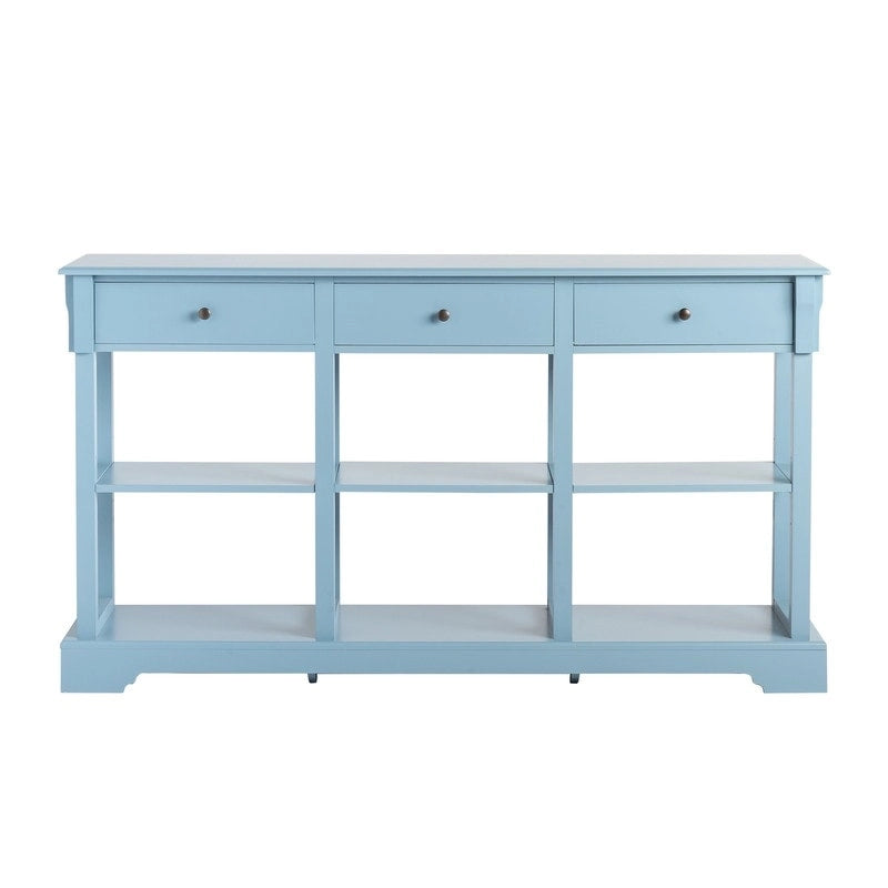 Console Table with Ample Storage for Entryway Living Room