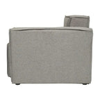 Contemporary Modular Sectional Sofa Right Side Chair with Armrest