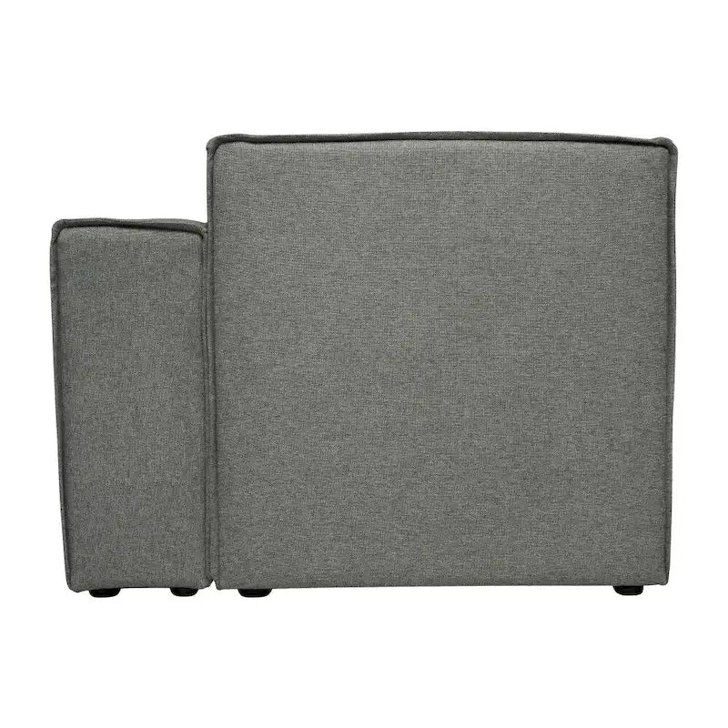 Contemporary Modular Sectional Sofa Right Side Chair with Armrest