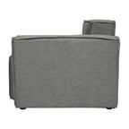 Contemporary Modular Sectional Sofa Right Side Chair with Armrest