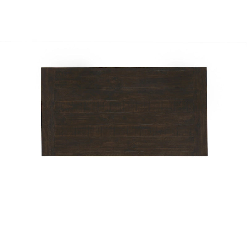 Dark Mocha Lift-Top Coffee Table with 2 Drawers