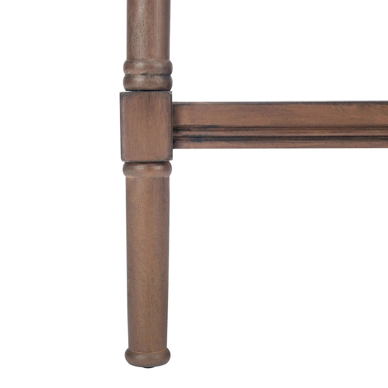 Square Accent Table - Pine Wood - 13.8"W x 13.8"D x 28.3"H