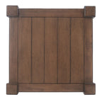 Square Accent Table - Pine Wood - 13.8"W x 13.8"D x 28.3"H