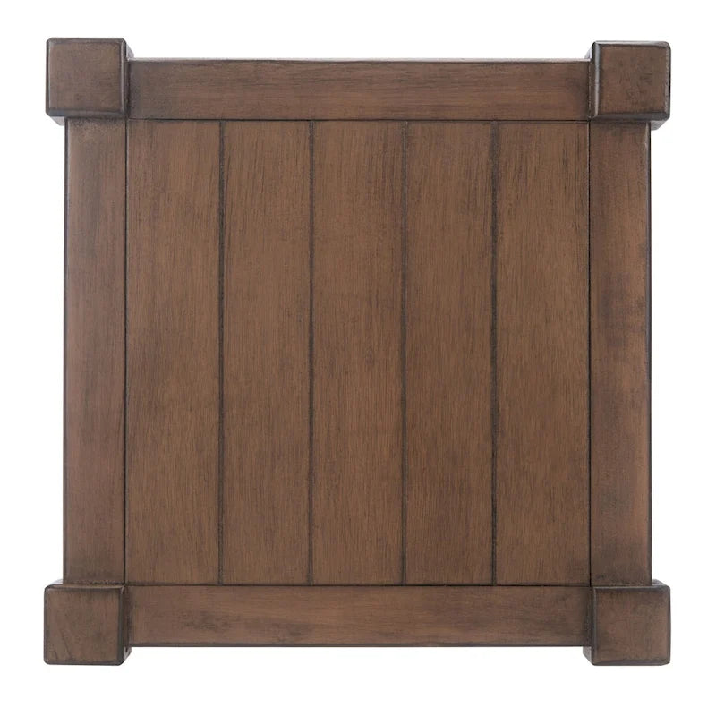 Square Accent Table - Pine Wood - 13.8"W x 13.8"D x 28.3"H