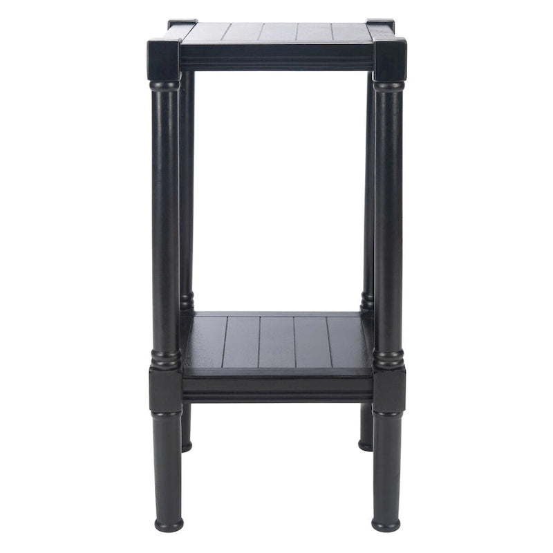 Square Accent Table - Pine Wood - 13.8"W x 13.8"D x 28.3"H