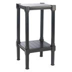 Square Accent Table - Pine Wood - 13.8"W x 13.8"D x 28.3"H