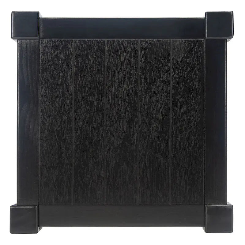 Square Accent Table - Pine Wood - 13.8"W x 13.8"D x 28.3"H