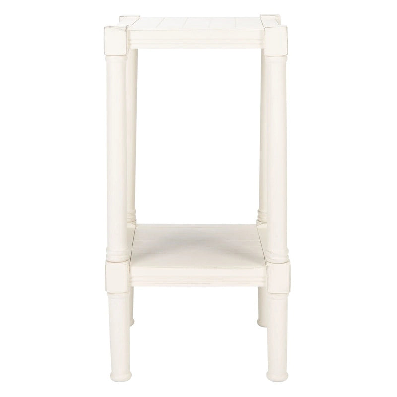 Square Accent Table - Pine Wood - 13.8"W x 13.8"D x 28.3"H