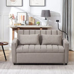 55.9  Convertible Sofa Bed Loveseat Sofa With Three Usb Ports