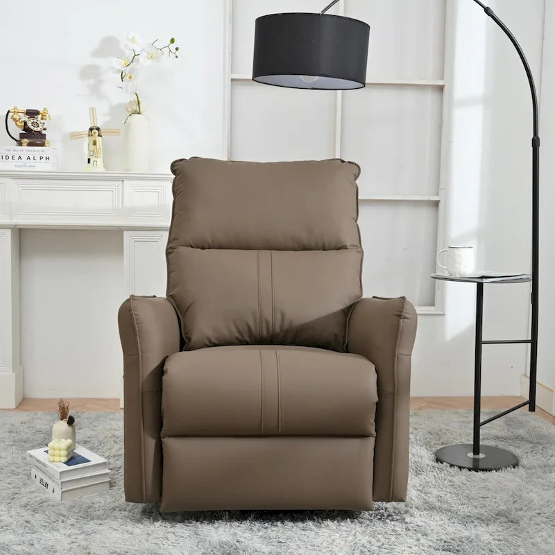 270° Power Swivel Rocker Recliner with USB Charging