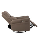 270° Power Swivel Rocker Recliner with USB Charging