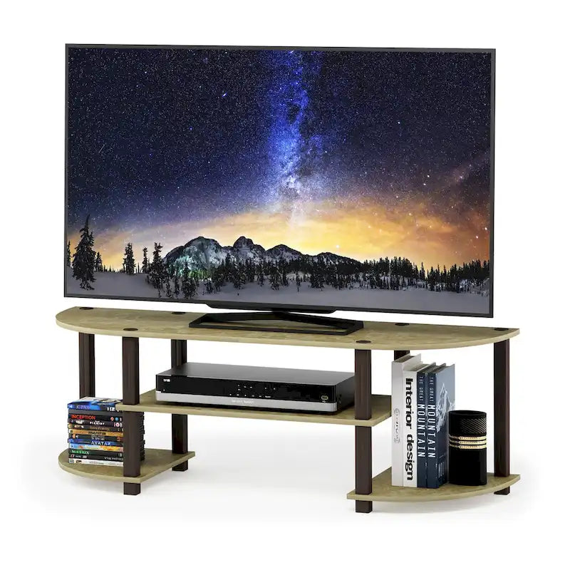 Wide TV Stand for 32-42 Inch TVs - Black/Grey/Espresso