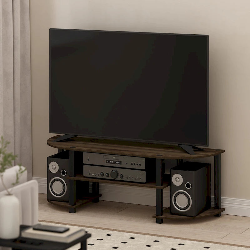 Wide TV Stand for 32-42 Inch TVs - Black/Grey/Espresso