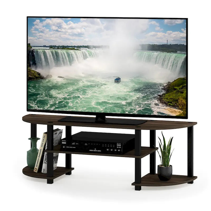 Wide TV Stand for 32-42 Inch TVs - Black/Grey/Espresso