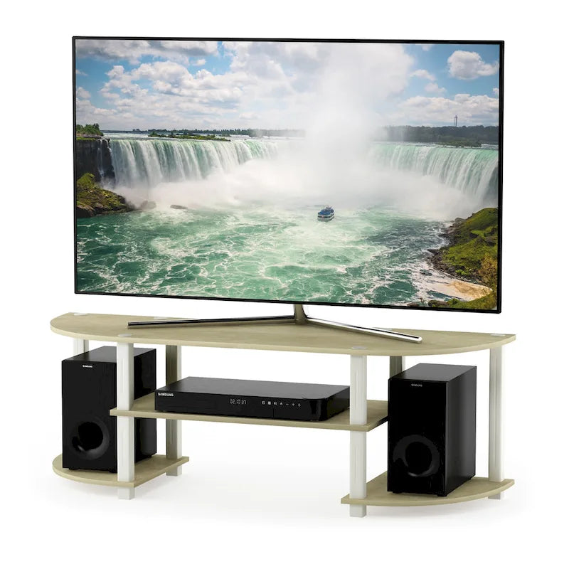 Wide TV Stand for 32-42 Inch TVs - Black/Grey/Espresso