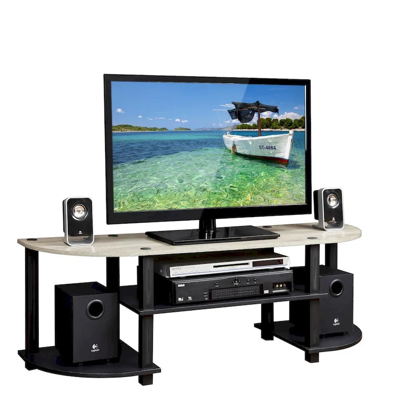 Wide TV Stand for 32-42 Inch TVs - Black/Grey/Espresso
