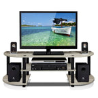 Wide TV Stand for 32-42 Inch TVs - Black/Grey/Espresso
