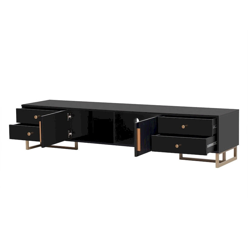 65+ Inch Modern TV Stand with Storage for Living Room
