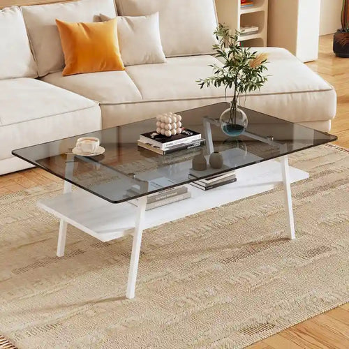 38.58  Rectangle Coffee Table with Modern Design