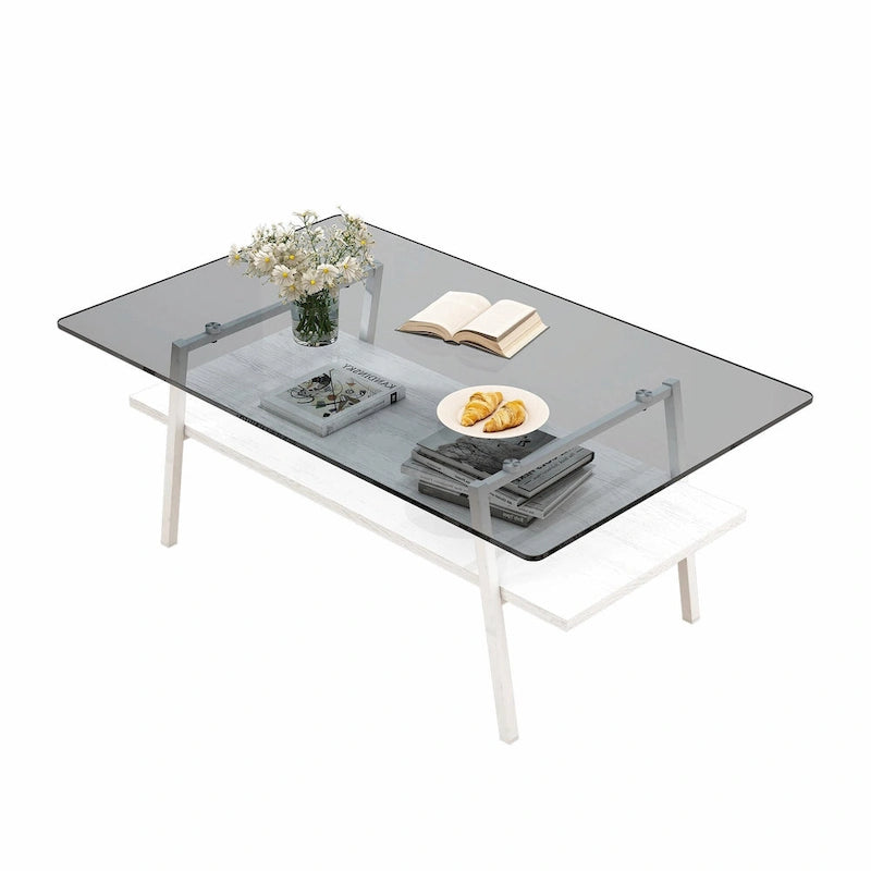38.58  Rectangle Coffee Table with Modern Design