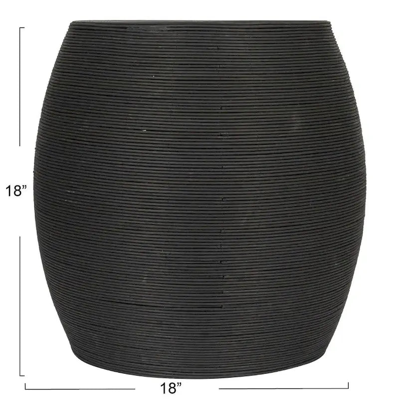 Rattan Accent Table