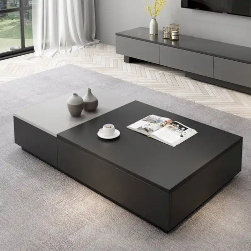 51.18  Lift Top Coffee Table with Hidden Storage Compartment and 2 Drawers