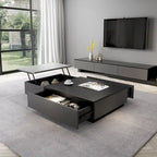 51.18  Lift Top Coffee Table with Hidden Storage Compartment and 2 Drawers