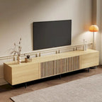 Stylish mid-century modern TV stand for up to 80  TVs. Ample storage for media devices, cable management. easy assembly.