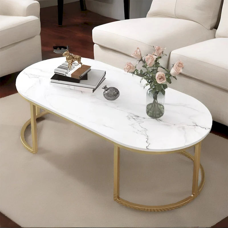 White Wooden Coffee Table