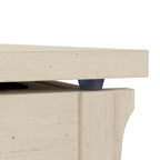 Weathered Oak Lift Top Coffee Table with Storage - Mission Style